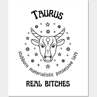 Funny Zodiac - Taurus Posters and Art